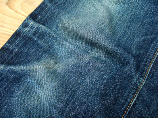 色落ちサンプル(非売品)、DOWN NORTH JEANS 