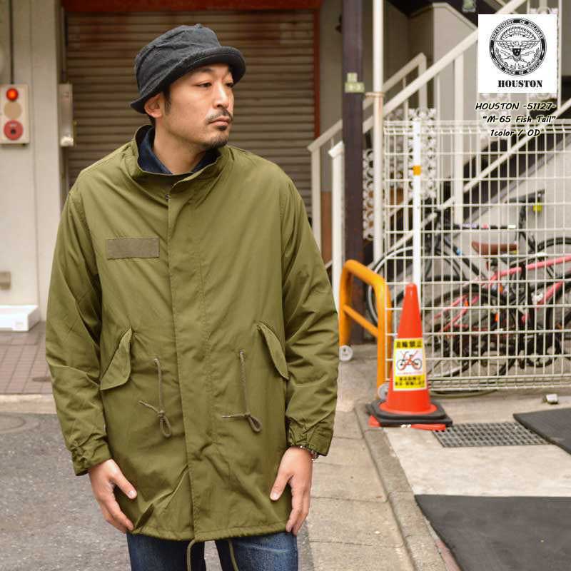 HOUSTON Ｍ-65 3WAY JACKET/ヒューストン モッズコート