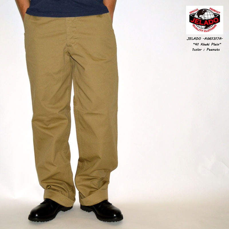 JELADO ジェラード "AG61317A" 41Khaki Peanuts 41 カーキ チノトラウザー [OTHER PANTS] BEARS'