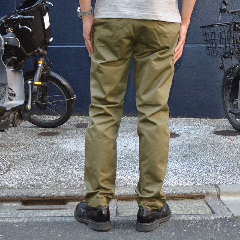 FOB factory F0514チノパン【L】 ナローUSトラウザーパンツ FOB FACTORY エフオービーファクトリー ナローU.Sトラウザー