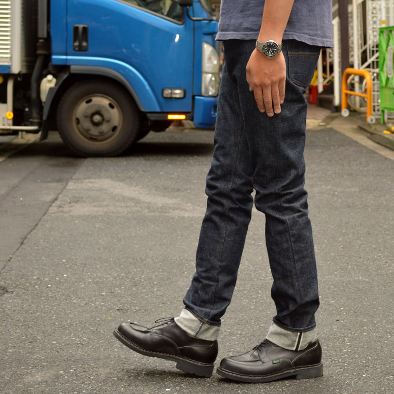 BIG JOHN ビッグジョン RARE DENIM レアデニム "R009" RARE SLIM レア スリム テーパード 15.5oz