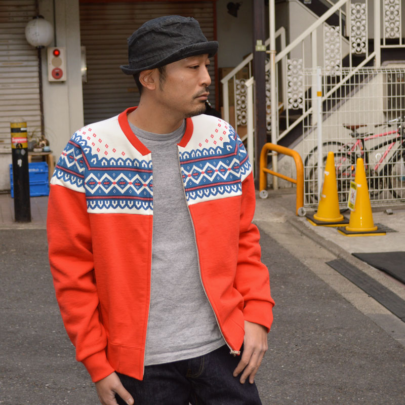 供えdevelopment TCB 雪柄スウェット グレー L